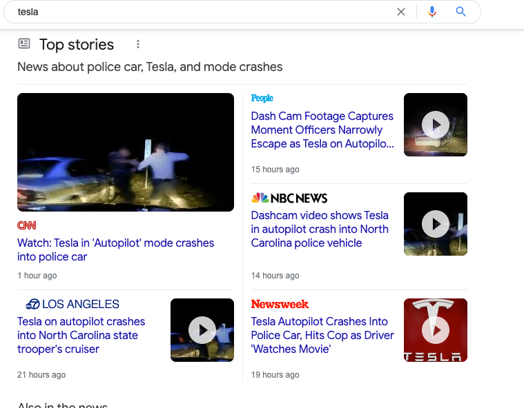 Tesla Top Stories